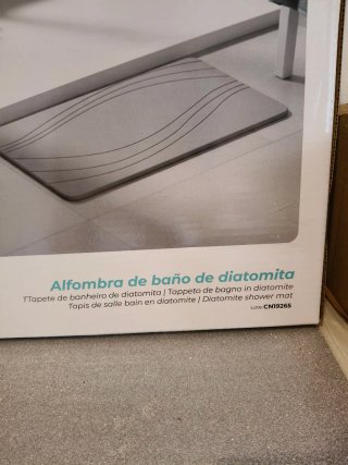 Tappeto da bagno Diatomita CASASELECCION