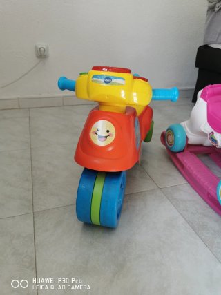 Moto correpasillos convertible 2 y 3 ruedas