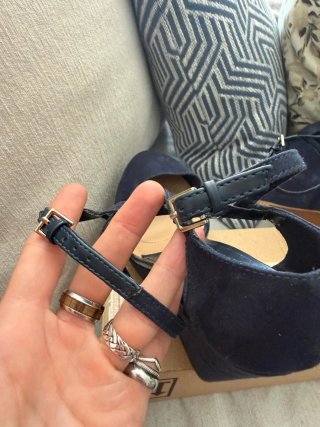 Zapatos de cuña Stradivarius Talla 40