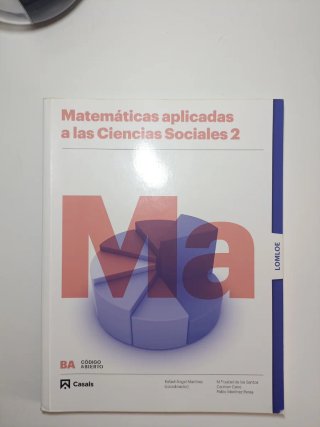 Matemáticas aplicadas a las Ciencias Sociales 2