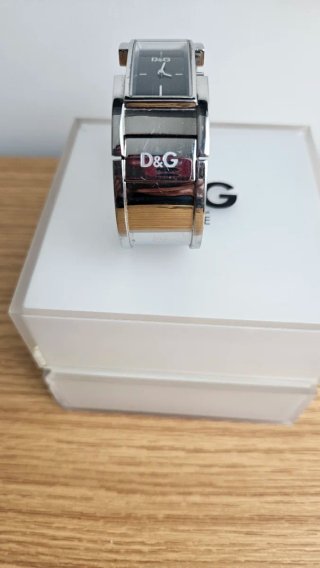 Reloj D&G Mujer Negro y Plateado