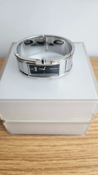Reloj D&G Mujer Negro y Plateado