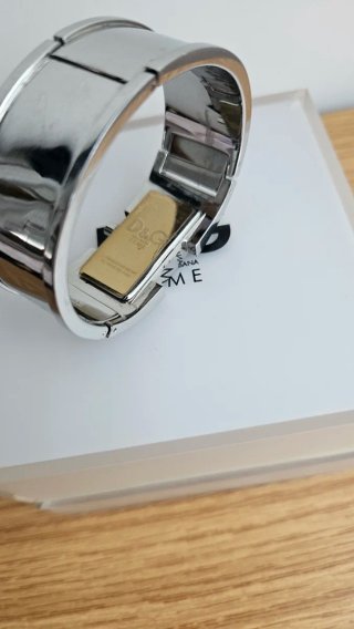 Reloj D&G Mujer Negro y Plateado