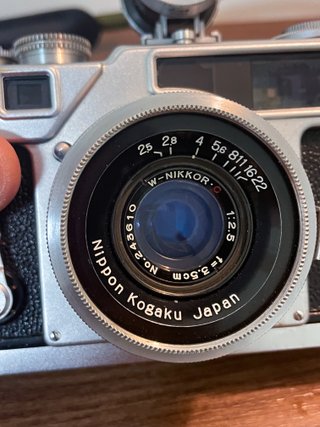 Nikon SP Rangefinder Cámara Analógica Tokyo 1958