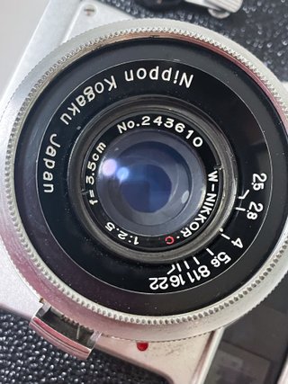 Nikon SP Rangefinder Cámara Analógica Tokyo 1958
