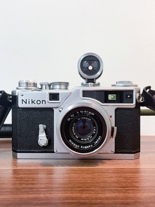 Nikon SP Rangefinder Cámara Analógica Tokyo 1958