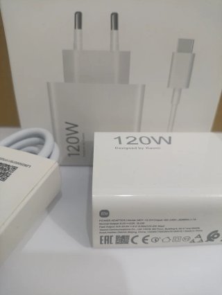 Cargador Xiaomi 120W Carga rapida Con Cable