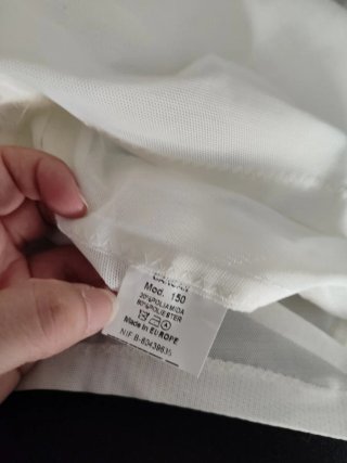 Cancán de novia blanco talla S