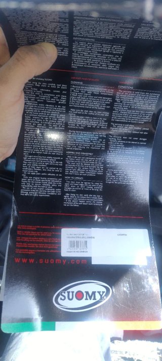 Visera Oscura Suomy Stellar 2