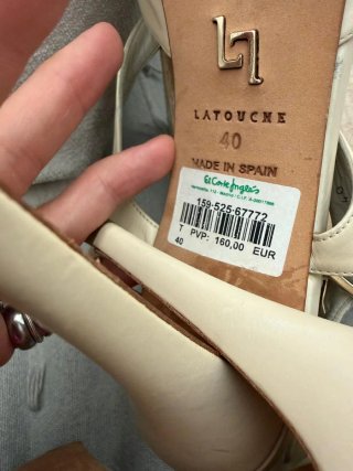 Zapatos de piel LaTouche Talla 40