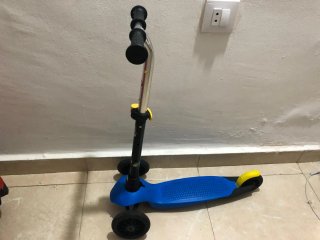 Patinete Junior 3 Ruedas Azul