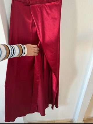 Vestido largo rojo elegante