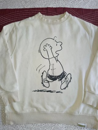 ZARA Sudadera Charlie Brown T.10
