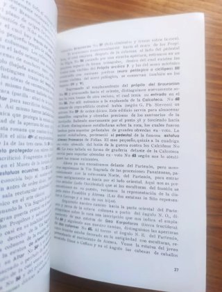 Guía de la Acrópolis con precioso mapa desplegable