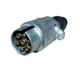 Clavija 12V 7 Hilos Metálica