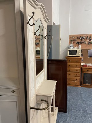 Mueble recibidor perchero/paragüero