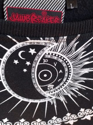 Sudadera Janreaker Negra Talla L
