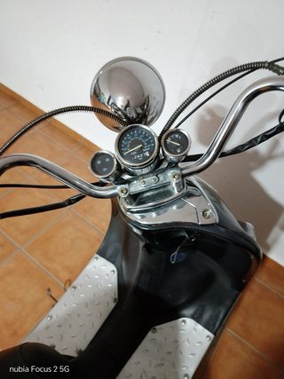 Moto Sumco Luna 125cc Scooter Negra