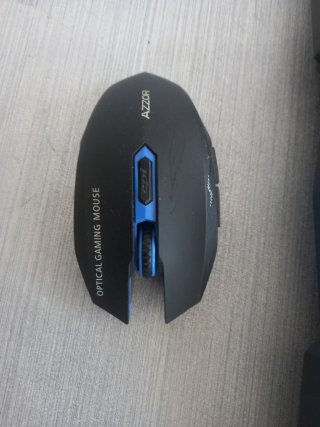 Tastiera e Mouse Gaming Azzor Nero/Blu