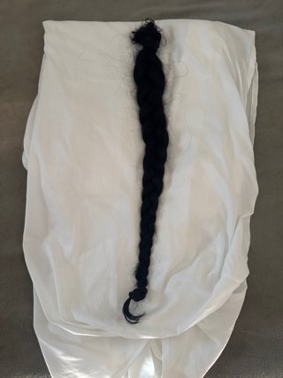 Pelo natural trenzado negro