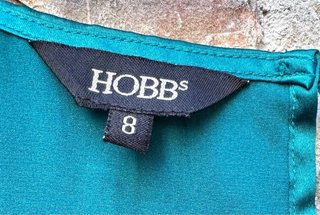 Top HOBB seda verde