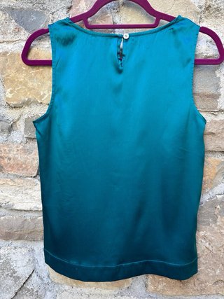 Top HOBB seda verde