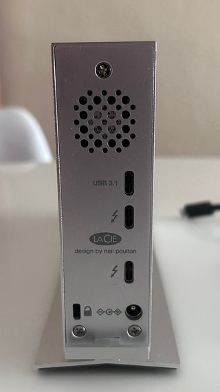 6TB Disco Externo LaCie D2 Thunderbolt 3 USB-C