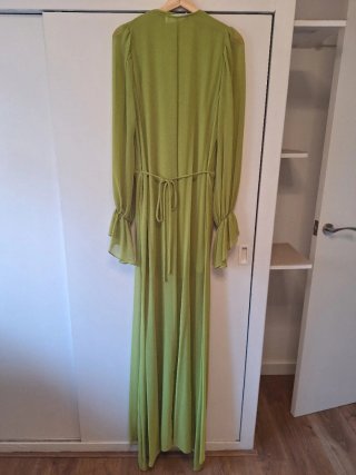Vestido Etxart Panno Verde Talla M
