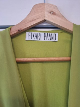 Vestido Etxart Panno Verde Talla M