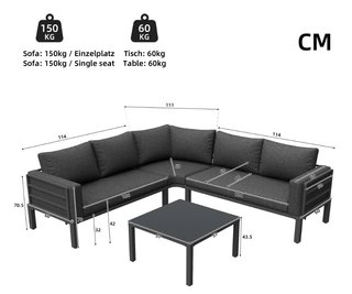 Sofa de jardin NUEVO A ESTRENAR, OPORTUNIDAD