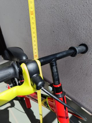 Bicicleta sin pedales Btwin roja