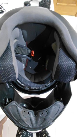 Casco Moto Modular CABERG Negro Mate