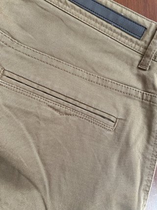 Pantalones chinos Zara Man Talla 42 Marrón