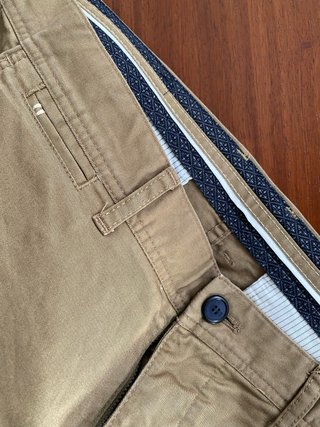 Pantalones chinos Zara Man Talla 42 Marrón