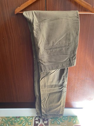 Pantalones chinos Zara Man Talla 42 Marrón