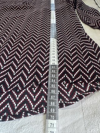 Blusa AMISU donna tg M fantasia geometrica