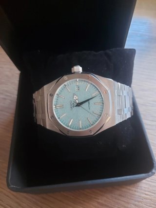 Seiko Mod Royal Oak Glacier