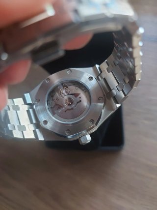 Seiko Mod Royal Oak Glacier