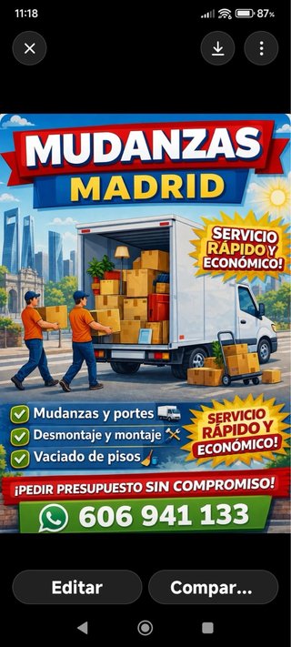Mudanzas y portes