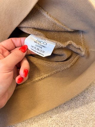 Camisola Dicci bege tamanho S