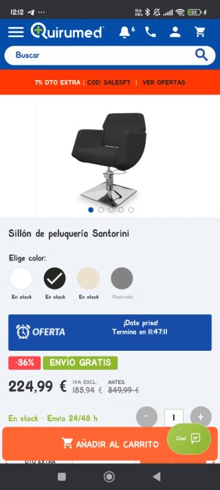 Silla de peluquería - Imagen 5