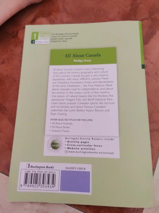All About Canada 1ºeso. Activity Readers 2019