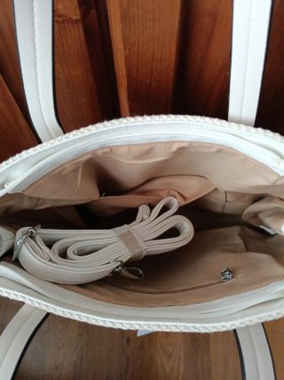 Bolso Loewe Beige Multicolor Flecos