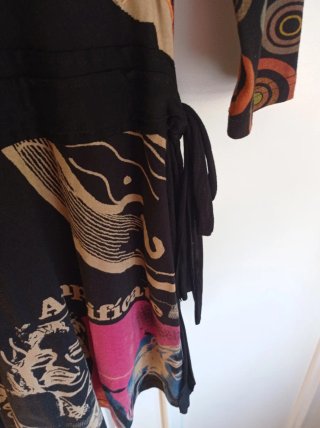 Vestido Desigual Multicolor a a