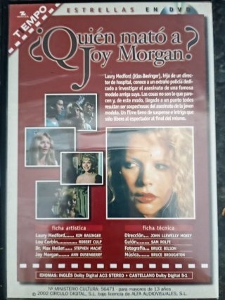 DVD Quién mató a Joy Morgan?