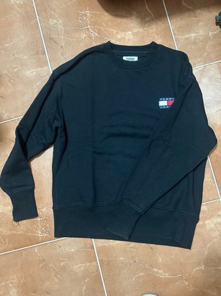 Sudadera Tommy Jeans Negra