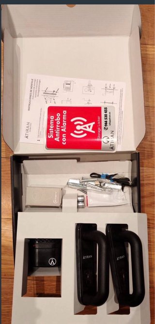 Cerradura de seguridad ATIRAN para trasteros