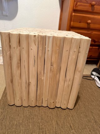 Mesa centro madera rústica NUEVA