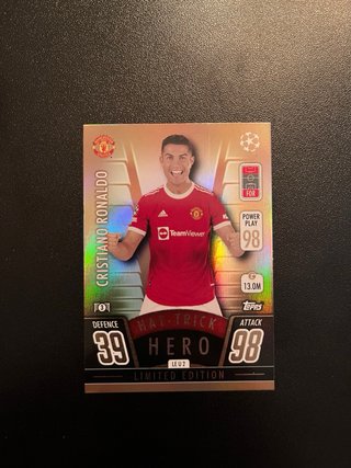 Cristiano Ronaldo Top Finisher Panini Card