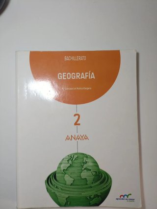 Geografía 2° Bachillerato